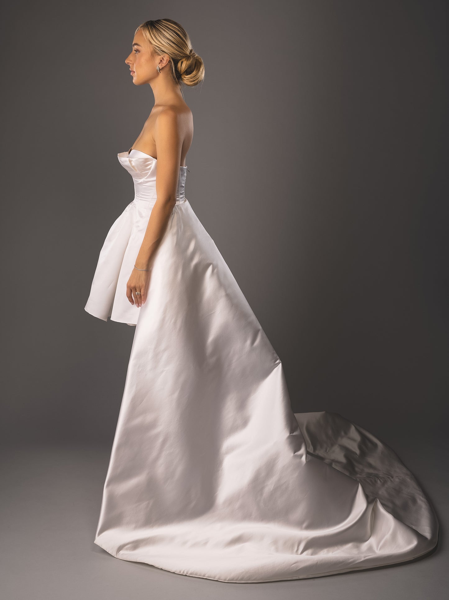 Greta Dress with train