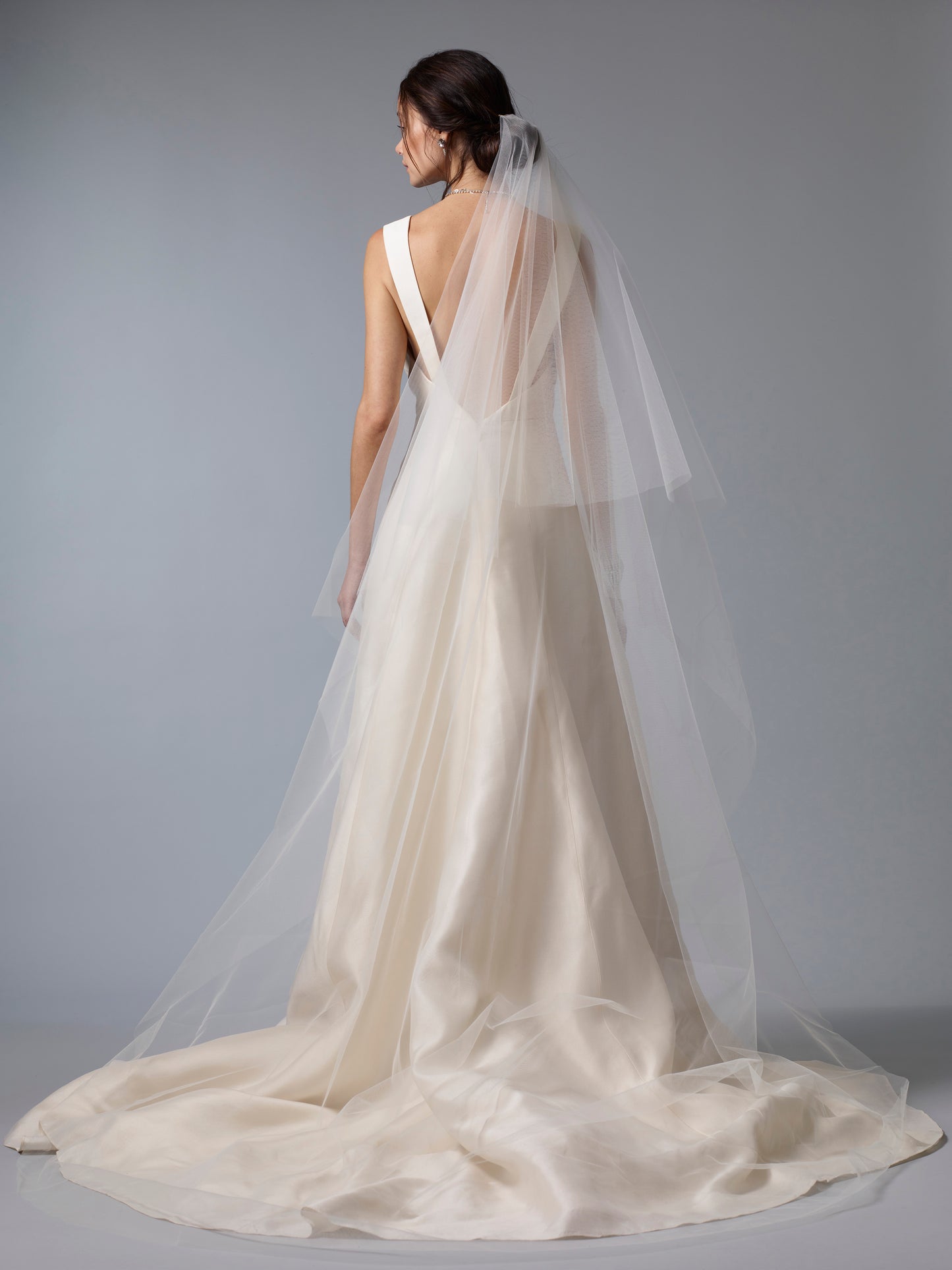 Traditional Tulle Drop Veil